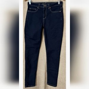 Ladies Michael Kors Izzy skinny dark blue jeans size 6